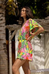 ABITO DONNA  VERDE 786K70 VERDE LULI FAMA